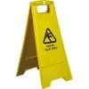 No Name Advarselsskilt, "Pas På - Glat Gulv", 2-sidet, Gul 2 No Name Advarselsskilt, "Pas På - Glat Gulv", 2-sidet, Gul -Rengøringsekspert advarselsskilt pas pa glat gulv 2sidet gul