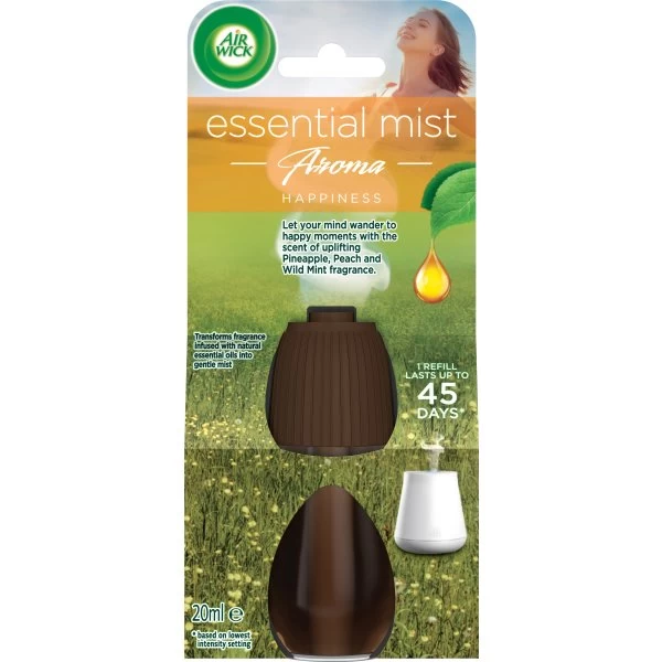 Air Wick Essential Mist Refill | Happiness 3 Air Wick Essential Mist Refill | Happiness