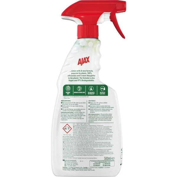 Ajax® Ajax Spray | Anti Kalk | 500 Ml 4 Ajax® Ajax Spray | Anti Kalk | 500 Ml - Billede 2