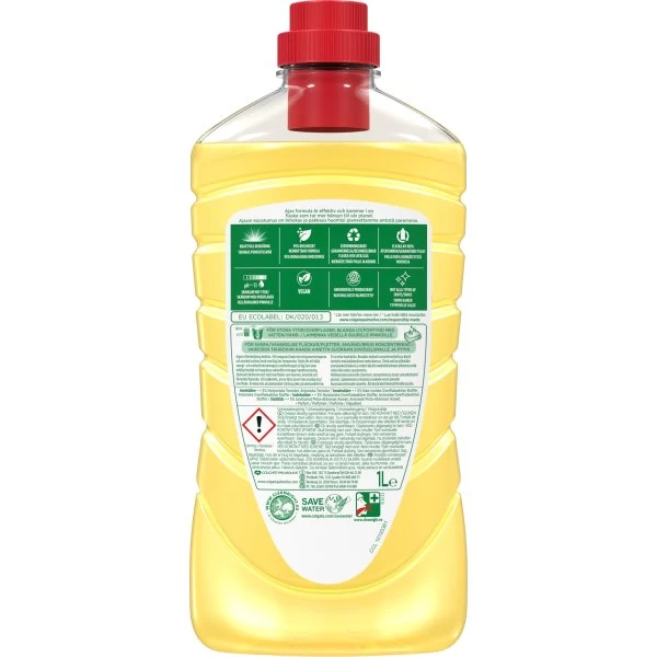 Ajax® Ajax Universalrengøring | Lemon | 1 L 4 Ajax® Ajax Universalrengøring | Lemon | 1 L - Billede 2