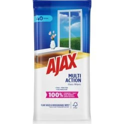 Ajax® Ajax Wipes | Multi Action | Plantebaseret | 40 Stk