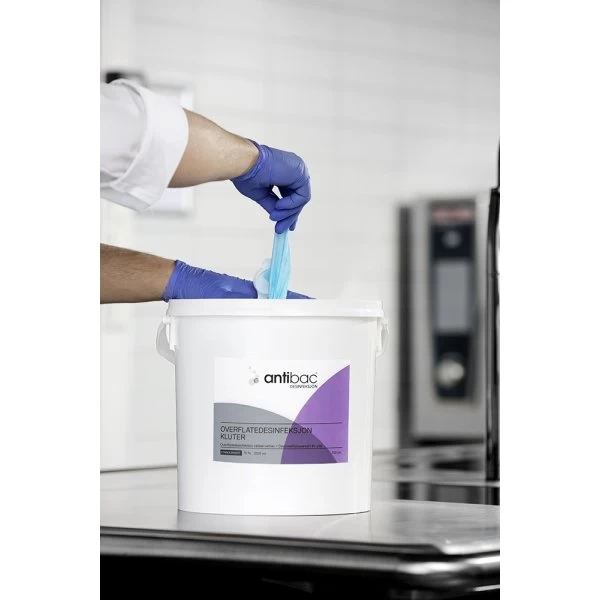 Antibac Overfladedesinfek. 75% | Wipes | 300 Stk 4 Antibac Overfladedesinfek. 75% | Wipes | 300 Stk - Billede 2