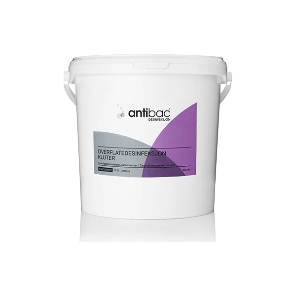 Antibac Overfladedesinfek. 75% | Wipes | 300 Stk 3 Antibac Overfladedesinfek. 75% | Wipes | 300 Stk
