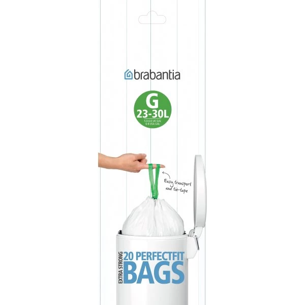 Brabantia Affaldspose G | 23-30 L | 20 Stk. 3 Brabantia Affaldspose G | 23-30 L | 20 Stk.