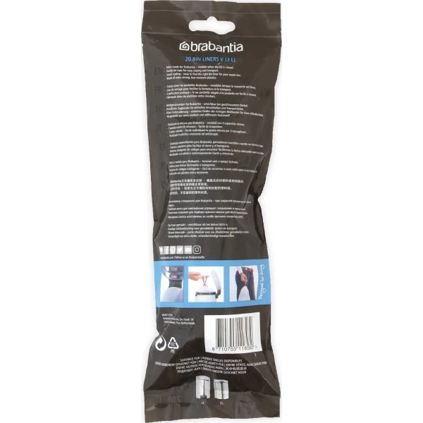 Brabantia Affaldspose V | 3 L | 20 Stk. 4 Brabantia Affaldspose V | 3 L | 20 Stk. - Billede 2