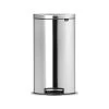 Brabantia Flatback Pedalspand | 30 L | Mat Stål 2 Brabantia Flatback Pedalspand | 30 L | Mat Stål -Rengøringsekspert brabantia flatback pedalspand 30 l mat stal