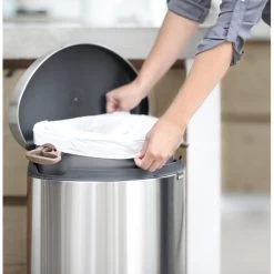 Brabantia Flatback Pedalspand | 40 L | Mat Stål 16 Brabantia Flatback Pedalspand | 40 L | Mat Stål -Rengøringsekspert brabantia flatback pedalspand 40 l mat stal 6