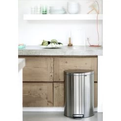 Brabantia Flatback Pedalspand | 40 L | Mat Stål 17 Brabantia Flatback Pedalspand | 40 L | Mat Stål -Rengøringsekspert brabantia flatback pedalspand 40 l mat stal 7