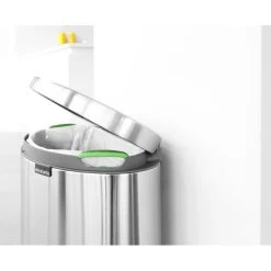 Brabantia Flatback Pedalspand | 40 L | Mat Stål 19 Brabantia Flatback Pedalspand | 40 L | Mat Stål -Rengøringsekspert brabantia flatback pedalspand 40 l mat stal 9