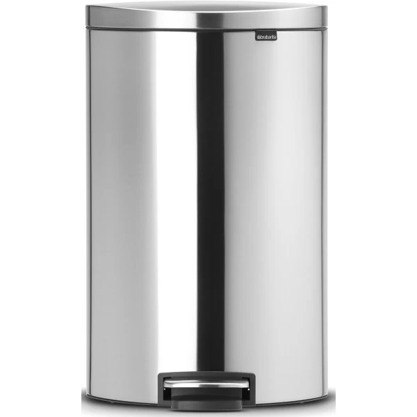 Brabantia Flatback Pedalspand | 40 L | Mat Stål 3 Brabantia Flatback Pedalspand | 40 L | Mat Stål