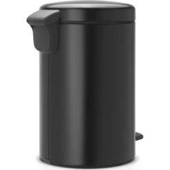 Brabantia NewIcon Pedalspand | 12 L | Mat Sort -Rengøringsekspert brabantia newicon pedalspand 12 l matt black 2