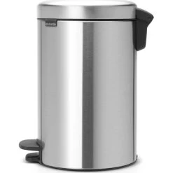 Brabantia NewIcon Pedalspand | 12 L | Mat Stål -Rengøringsekspert brabantia newicon pedalspand 12 l matt steel 3