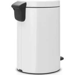 Brabantia NewIcon Pedalspand | 12 L | Hvid -Rengøringsekspert brabantia newicon pedalspand 12 l white 2