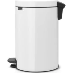Brabantia NewIcon Pedalspand | 12 L | Hvid -Rengøringsekspert brabantia newicon pedalspand 12 l white 3