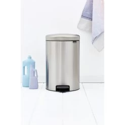Brabantia NewIcon Pedalspand | 20 L | Mat Stål -Rengøringsekspert brabantia newicon pedalspand 20 l matt steel 4