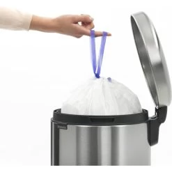 Brabantia NewIcon Pedalspand | 20 L | Mat Stål -Rengøringsekspert brabantia newicon pedalspand 20 l matt steel 6