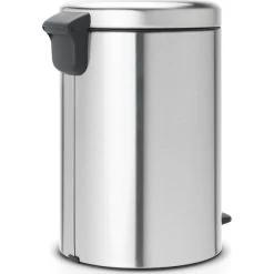 Brabantia NewIcon Pedalspand | 20 L | Mat Stål FPP -Rengøringsekspert brabantia newicon pedalspand 20 l matt steel fpp 3