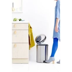 Brabantia NewIcon Pedalspand | 20 L | Mat Stål FPP -Rengøringsekspert brabantia newicon pedalspand 20 l matt steel fpp 8