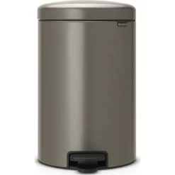 Brabantia NewIcon Pedalspand | 20 L | Platin