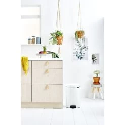 Brabantia NewIcon Pedalspand | 20 L | Hvid -Rengøringsekspert brabantia newicon pedalspand 20 l white 5