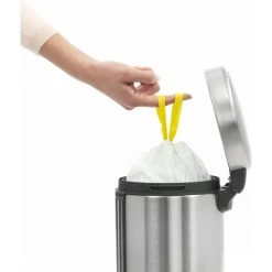 Brabantia NewIcon Pedalspand | 3 L | Mat Stål -Rengøringsekspert brabantia newicon pedalspand 3 l matt steel 5