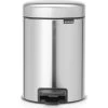 Brabantia NewIcon Pedalspand | 3 L | Mat Stål FPP -Rengøringsekspert brabantia newicon pedalspand 3 l matt steel fpp