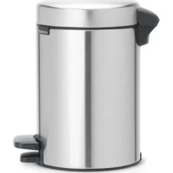 Brabantia NewIcon Pedalspand | 3 L | Mat Stål FPP -Rengøringsekspert brabantia newicon pedalspand 3 l matt steel fpp 3