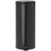Brabantia NewIcon Pedalspand | 30 L | Mat Sort -Rengøringsekspert brabantia newicon pedalspand 30 l matt black