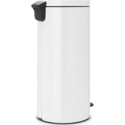 Brabantia NewIcon Pedalspand | 30 L | Metal Hvid -Rengøringsekspert brabantia newicon pedalspand 30 l metal hvid 2