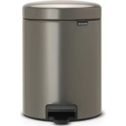 Brabantia NewIcon Pedalspand | 5 L | Platin