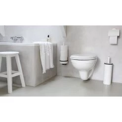Brabantia Profile | Toiletbørste T/væg | Hvid 8 Brabantia Profile | Toiletbørste T/væg | Hvid -Rengøringsekspert brabantia profile toiletborste tvag hvid 3