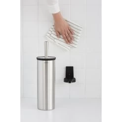 Brabantia Profile | Toiletbørste T/væg | Stål -Rengøringsekspert brabantia profile toiletborste tvag stal 6