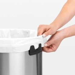 Brabantia Push Bin | 60 L | Mat Stål -Rengøringsekspert brabantia push bin 60 l mat stal 4