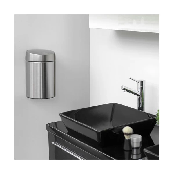 Brabantia Slide Bin | 5 L | Mat Stål FPP 5 Brabantia Slide Bin | 5 L | Mat Stål FPP - Billede 3