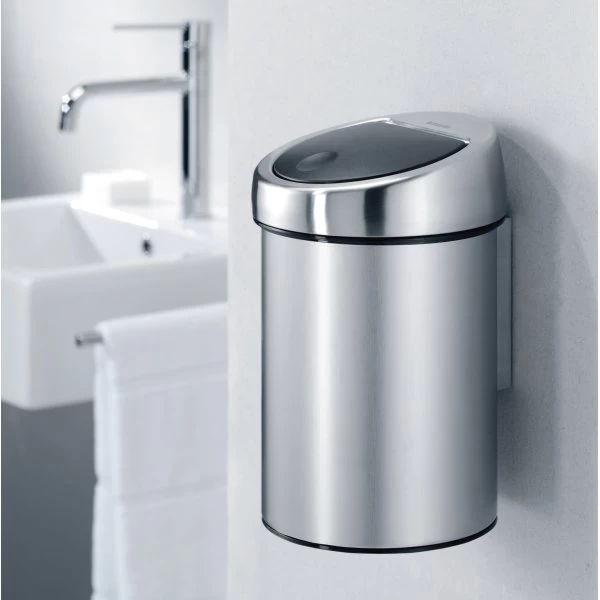 Brabantia Touch Bin | 3 L | Væg | Mat Sort FPP 8 Brabantia Touch Bin | 3 L | Væg | Mat Sort FPP - Billede 6