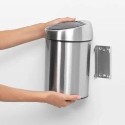 Brabantia Touch Bin | 3 L | Væg | Mat Sort FPP 15 Brabantia Touch Bin | 3 L | Væg | Mat Sort FPP -Rengøringsekspert brabantia touch bin 3 l vag mat sort fpp 7