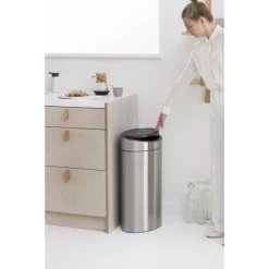 Brabantia Touch Bin | 40 L | Platin 18 Brabantia Touch Bin | 40 L | Platin -Rengøringsekspert brabantia touch bin 40 l platin 8