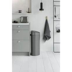 Brabantia Touch Bin | 40 L | Platin 19 Brabantia Touch Bin | 40 L | Platin -Rengøringsekspert brabantia touch bin 40 l platin 9