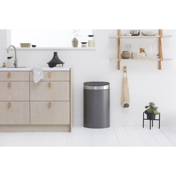 Brabantia Touch Bin | 40 L | Platin / Stål 11 Brabantia Touch Bin | 40 L | Platin / Stål - Billede 9