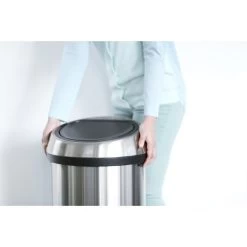 Brabantia Touch Bin | 60 L | Mat Sort FPP Låg -Rengøringsekspert brabantia touch bin 60 l mat sort fpp lag 6