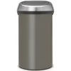 Brabantia Touch Bin | 60 L | Platin FPP Låg 1 Brabantia Touch Bin | 60 L | Platin FPP Låg -Rengøringsekspert brabantia touch bin 60 l platin fpp lag