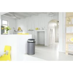 Brabantia Touch Bin | 60 L | Platin FPP Låg -Rengøringsekspert brabantia touch bin 60 l platin fpp lag 9