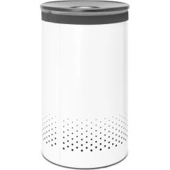 Brabantia Vasketøjskurv | 60 L | Hvid/grå -Rengøringsekspert brabantia vasketojskurv 60 l hvidgra 2