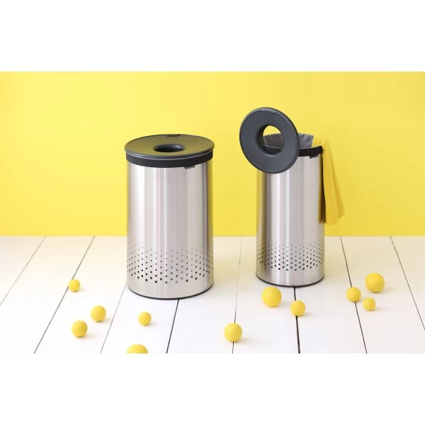 Brabantia Vasketøjskurv | 60 L | Mat Stål 10 Brabantia Vasketøjskurv | 60 L | Mat Stål - Billede 8