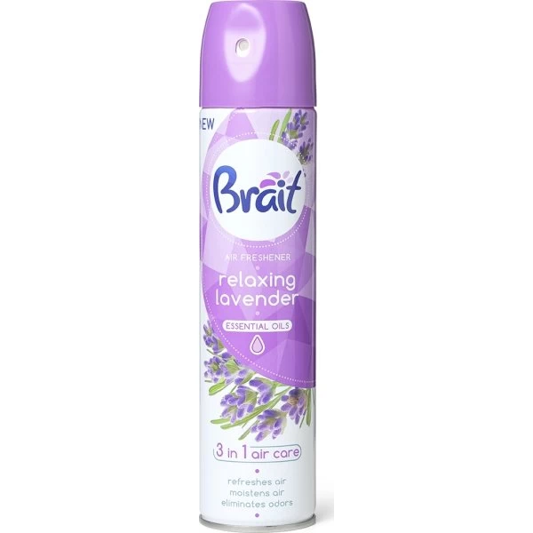 Brait Luftfrisker Spray | Lavendel | 300 Ml 3 Brait Luftfrisker Spray | Lavendel | 300 Ml