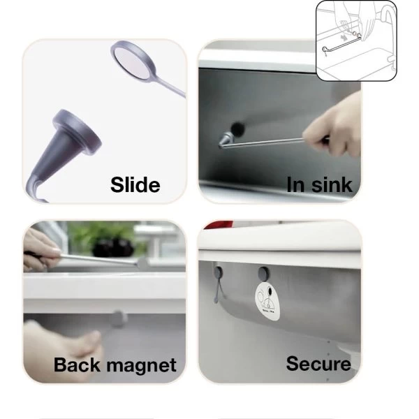 By Magnet Karkludholder | Normal Vask | Grå 11 By Magnet Karkludholder | Normal Vask | Grå - Billede 9