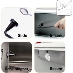 By Magnet Karkludholder | Special Vask | PE | Sort -Rengøringsekspert by magnet karkludholder special vask pe sort 9