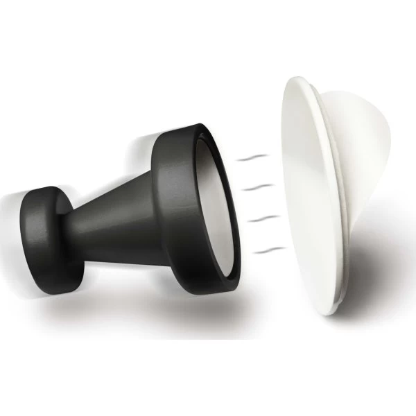 By Magnet Knage | 3 Stk. | Sort 4 By Magnet Knage | 3 Stk. | Sort - Billede 2