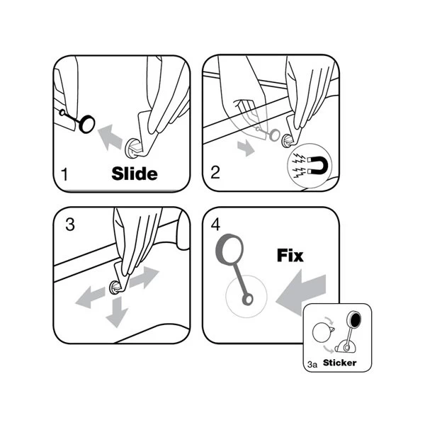 By Magnet Svampeholder | Grå 11 By Magnet Svampeholder | Grå - Billede 9
