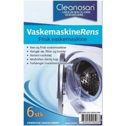 Cleanosan Rengøringstabs | Vaskemaskine | 6 Tabs